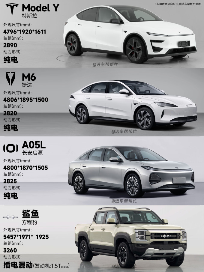 比亚迪新能源车