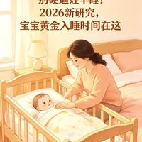 最新研究扎心真相：90%的宝宝睡不好，竟是家长亲手造成的