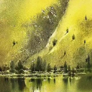 水彩画通透厚重的秘密：冷暖一咬，胜过颜料堆三层