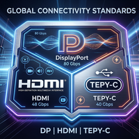 显卡接显示器接口别乱选！Type-C、DP、HDMI带宽差一截，选错4K高刷白花钱