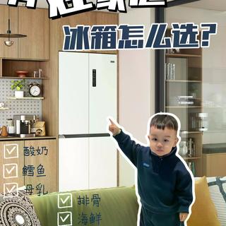 有娃家庭冰箱怎么选？容声大冰象VS奥马508Pro，容量和分区谁更重要