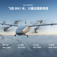 国产首款50公斤载重+150公里航程垂直起降无人机，珠峰测试稳如老狗