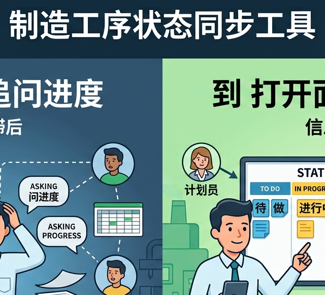 2026年，一款制造工序状态同步工具让车间里的“好了没”少了大半