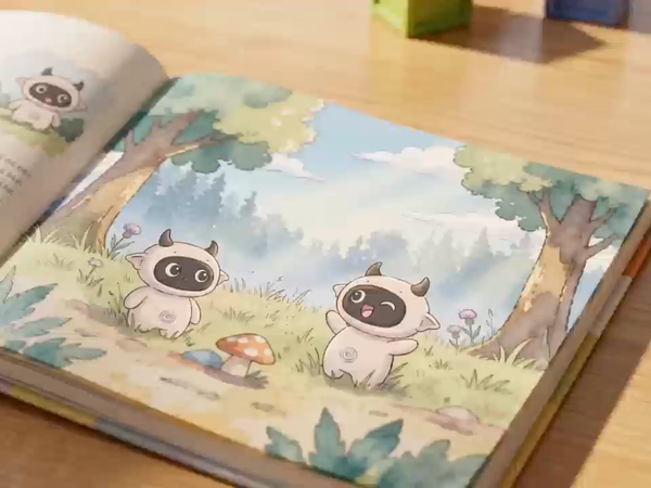 星角萌萌AI音箱：娃的聊天搭子+学习机二合一