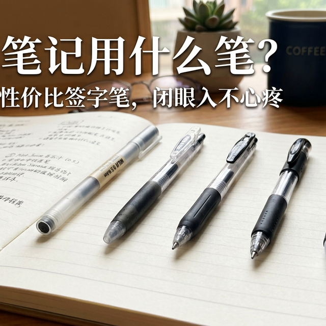 日常笔记用什么笔？这5款高性价比签字笔，闭眼入不心疼