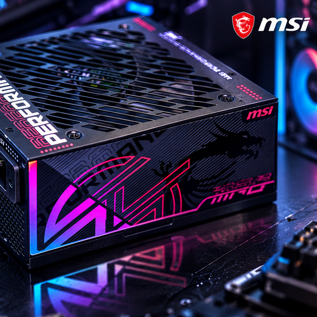 稳如磐石，无惧下一代旗舰：微星MPG Ai1300TS PCIE5 月神电源