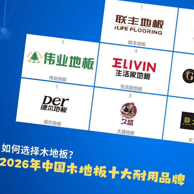 如何选择木地板？2026年中国木地板十大耐用品牌