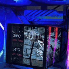 一颗冷头两块屏，超频三双境DX360水冷装机实测
