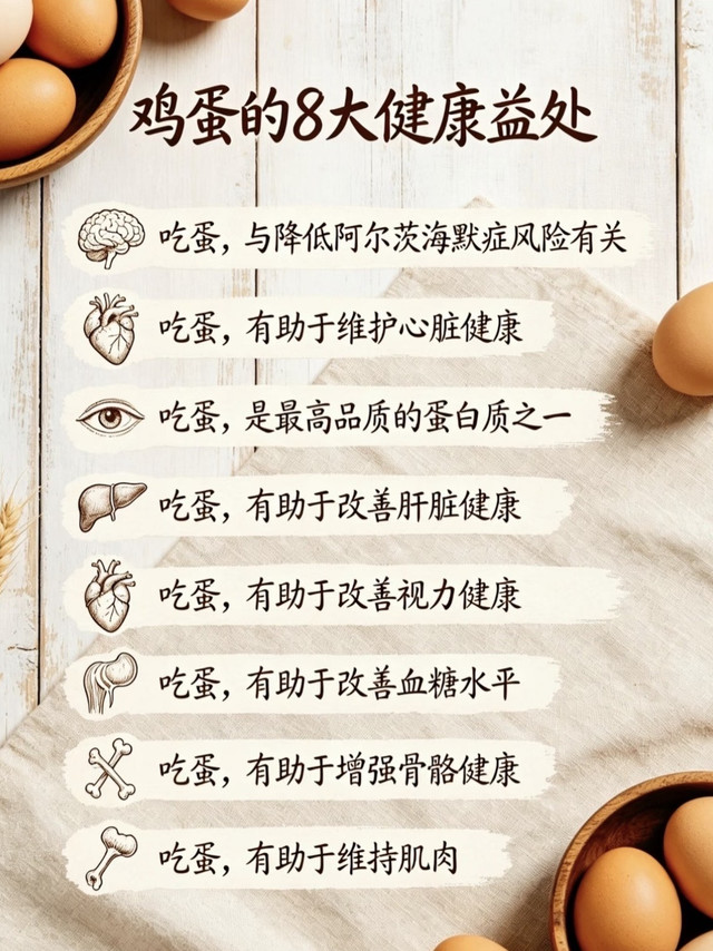 天天吃鸡蛋的人，身体悄悄发生8个变化！很多人还在乱吃🥚