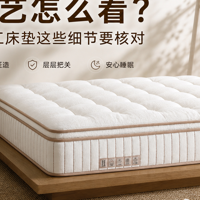 材料工艺怎么看？欧派立方体手工床垫这些细节要核对