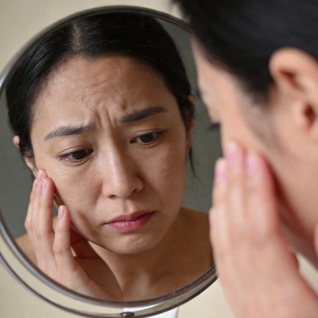 苹果肌凹陷、下垂？分享我的温和护肤改善体验