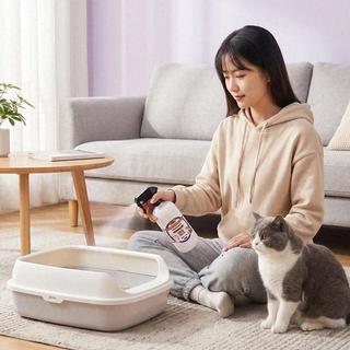 花300块测了5款猫砂盆除臭喷雾，这款数据最透明但有个使用限制
