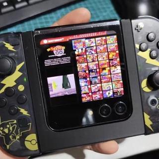 碎屏三星Flip5别扔！加个支架秒变Switch掌机，500块搞定