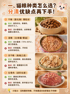 如何选购猫粮，铲屎官必看的全攻略