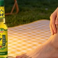 六神绿玻璃瓶花露水：经典草本清香