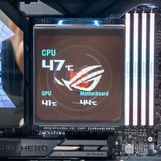 256GB 女武神赛车橙+ROG 幻世神 + ROG X870E DARK HERO 装机分享
