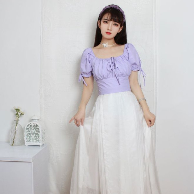 马面裙别再只会配汉服了！+蕾丝=通勤出游全搞定，真的绝了