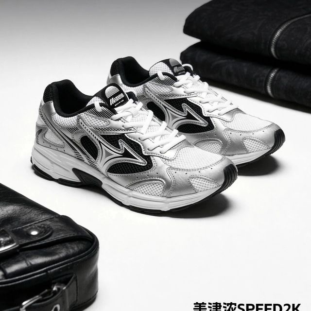 300块复古跑鞋怎么选?美津浓Speed 2K冰川灰、孔雀蓝真实测评