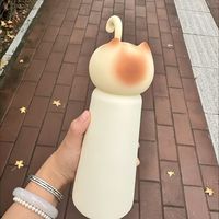 🐱救命！被这个猫猫保温杯可爱到犯规啦！