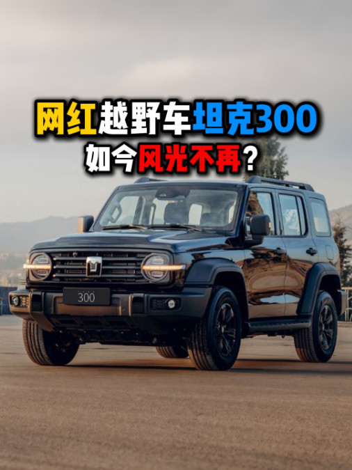 网红越野车坦克300如今风光不再
