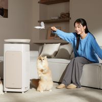 告别撸猫过敏!IAM宠物空气净化器,猫皮屑过敏原去除率超99.1%