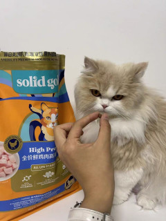 素力高鲜肉高蛋白，我家挑嘴猫终于光盘了