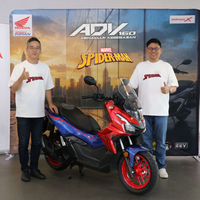 2026款本田ADV160蜘蛛侠限量版上市，全球仅售300辆！