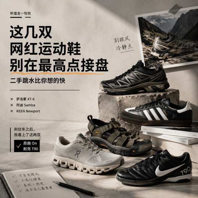 听一句劝，这几双网红运动鞋别在最高点接盘，跳水比你想的快