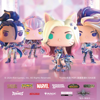 2026年ChinaJoy｜LOL情报！Funko × 英雄联盟 K/DA四人组周边现场首次发售
