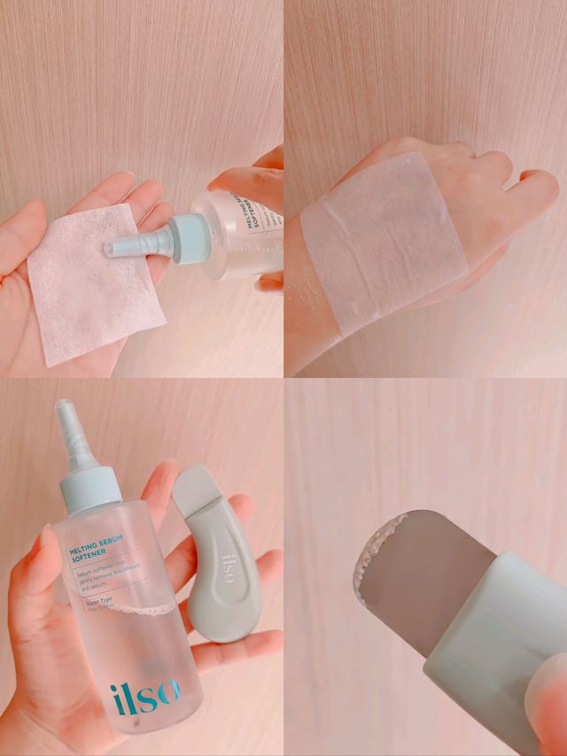 拒绝撕拉鼻贴｜ilso黑头水温和清理黑头