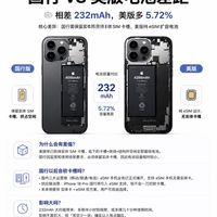 iPhone18 Pro国行vs美版电池差距曝光!差距高达232mAh?