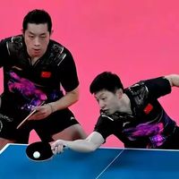 38岁马龙36岁许昕只合练11节课就上场，3-0横扫后互怼采访笑翻全网