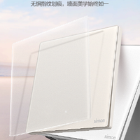 西蒙i6 Air璃彩系列智能开关:6H AG玻璃+米家蓝牙Mesh