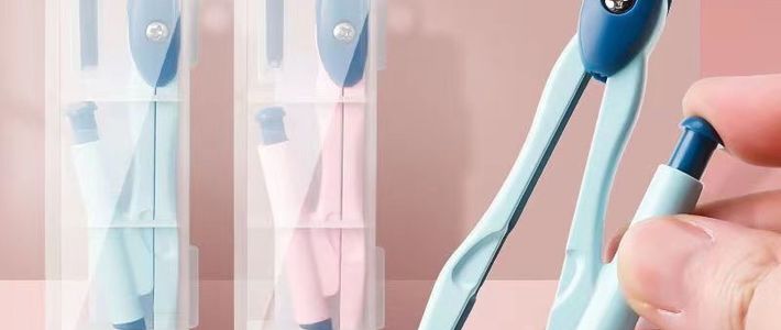 数学考试画图总跑偏？数显圆规实测0.1mm精度考前备一把真能稳住