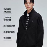 男士日常刚需|杰克琼斯肌理提花立领刺绣卫衣