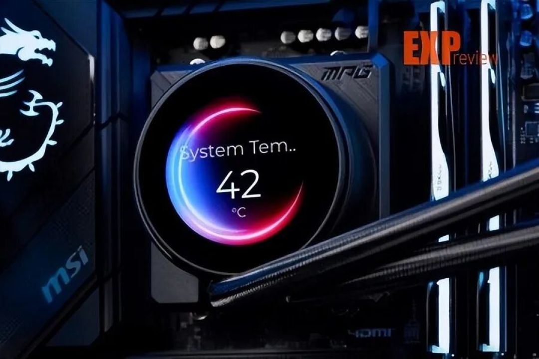 微星MPG CORELIQUID P22 360水冷散热器评测:屏幕升级,风扇焕新