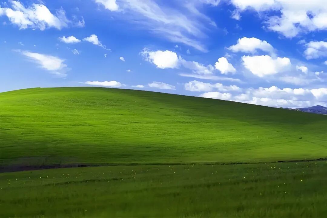 唏嘘!Windows XP蓝天白云壁纸拍摄地:30年后完全认不出来了