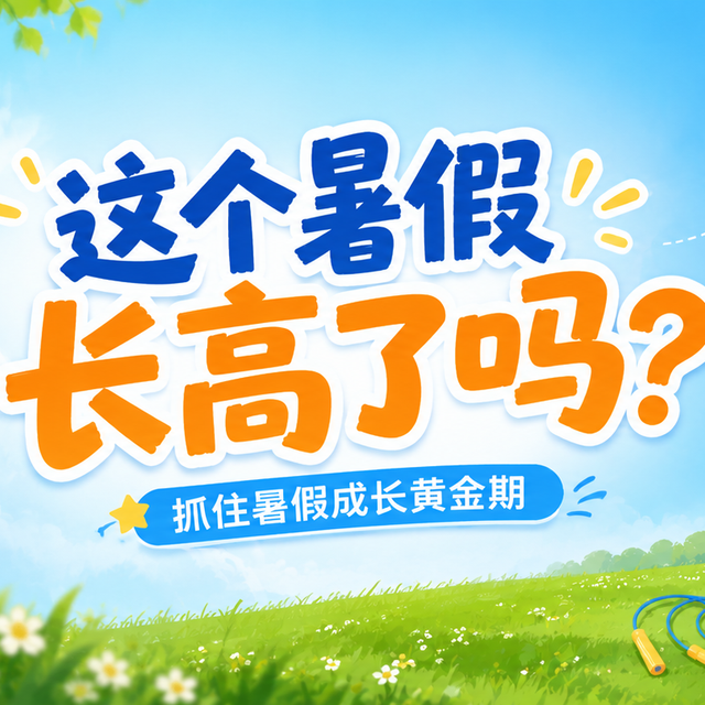 【评论有奖】每年都有家长后悔看晚了！这个暑假，你家孩子长高了吗？