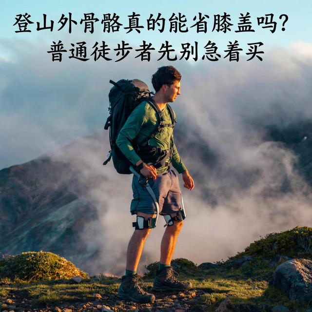 登山外骨骼真的能省膝盖吗？普通徒步者先别急着买