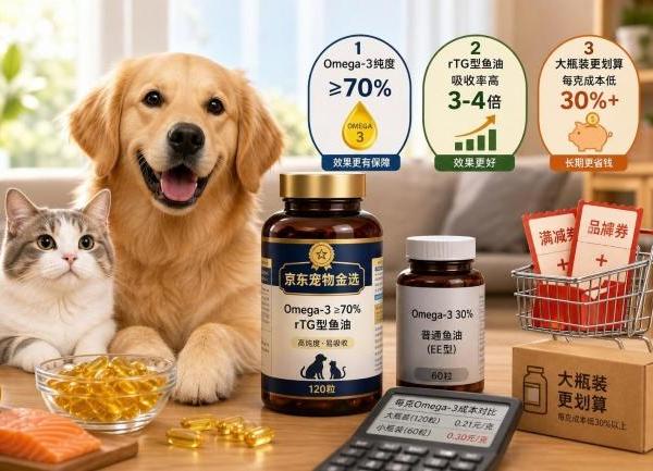 宠物鱼油怎么买更划算？省钱技巧