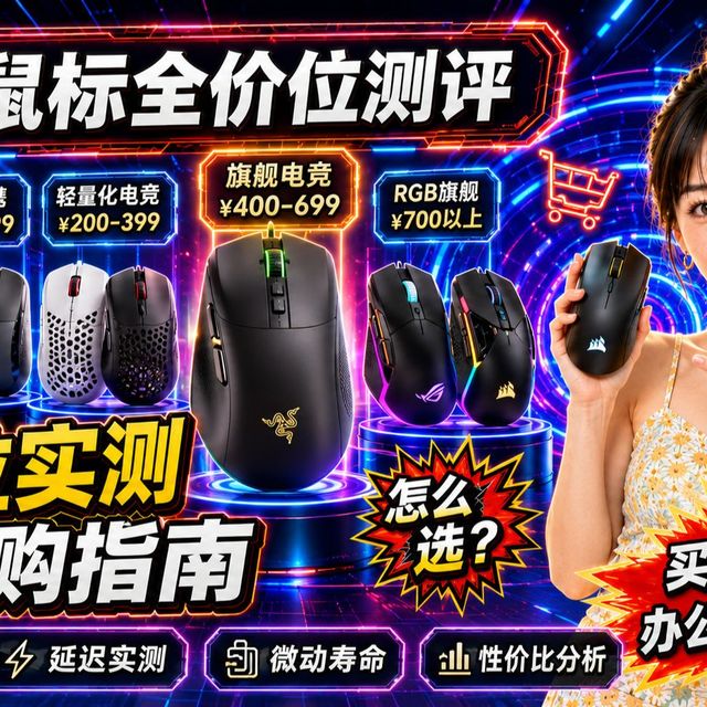 鼠标横评、键盘避坑 | 罗技7.24日报