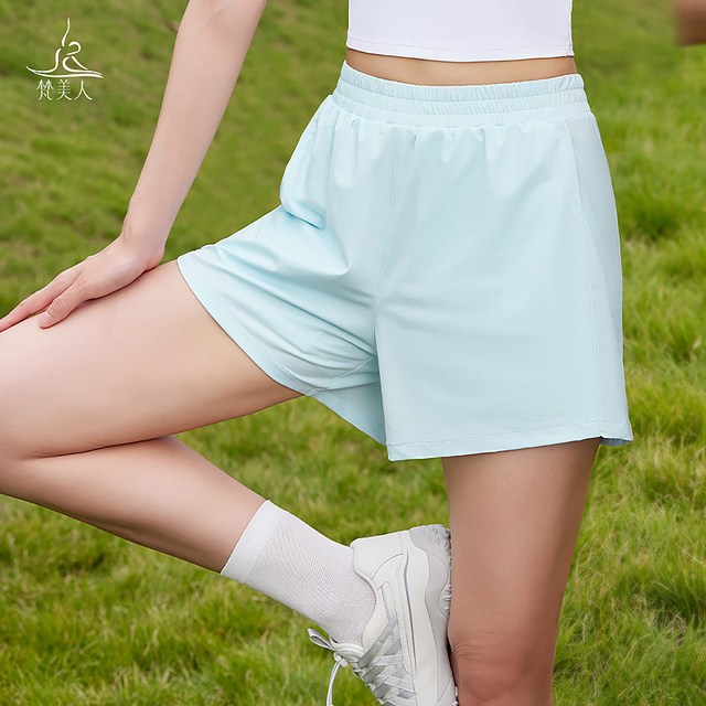 夏季新款梵美人假两件瑜伽短裤太懂女生需求✨