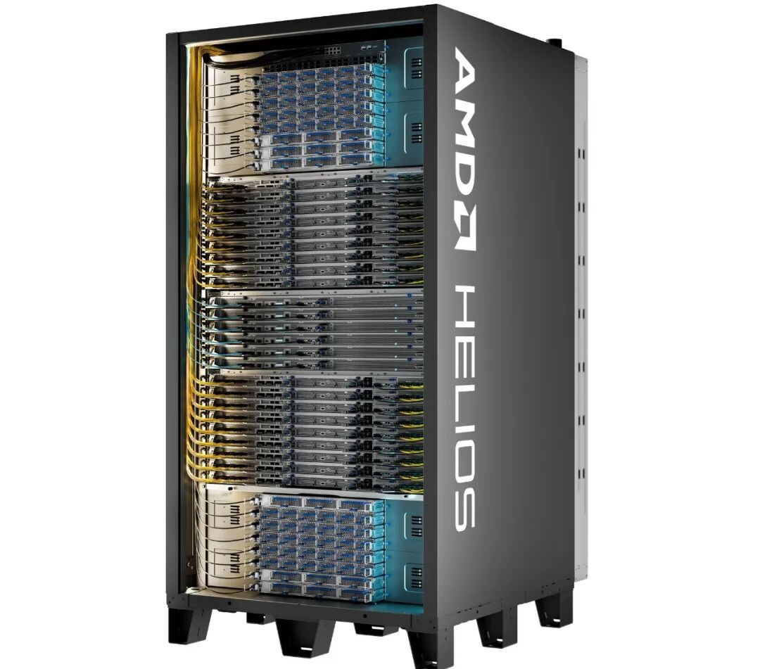 AMD在一个机架塞了90颗2nm芯片、31TB HBM4内存