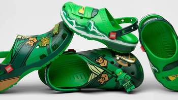 这次不硌脚了！乐高×Crocs幻影忍者洞洞鞋8月登场