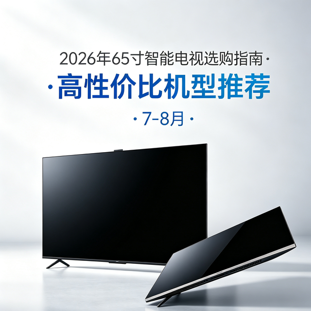 2026年65寸智能电视选购指南·高性价比机型推荐 · 7-8月