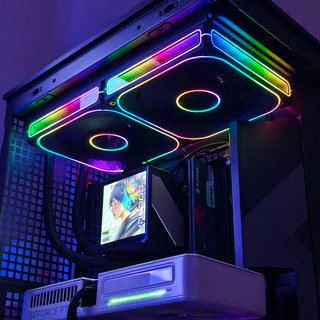 乔思伯D34+同德RTX 5060Ti，这套无立柱海景房把性价比玩明白了