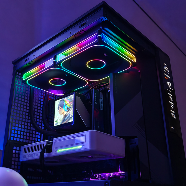 乔思伯D34+同德RTX 5060Ti，这套无立柱海景房把性价比玩明白了