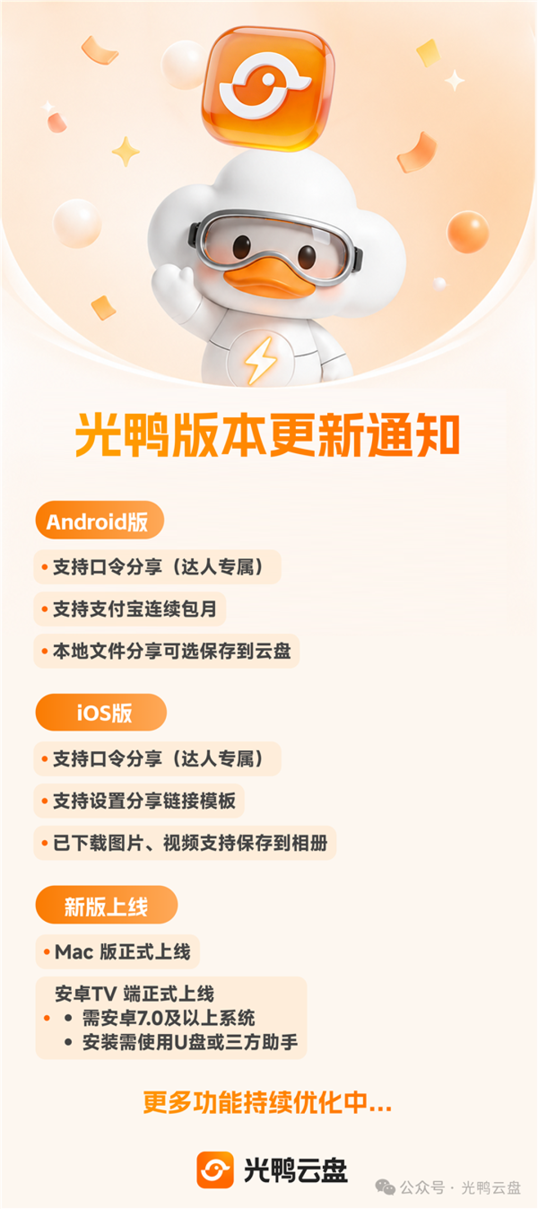 永久2TB空间免费领!迅雷光鸭云盘宣布Mac、TV端正式上线