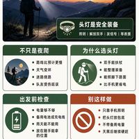 徒步为什么要带头灯?