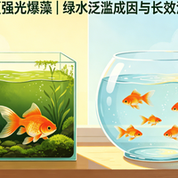 鱼缸绿成菠菜汤？养鱼老手：从根源断藻，别再只会换水了